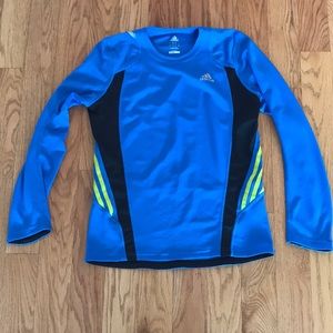 Adidas men’s long sleeve climacool shirt - small